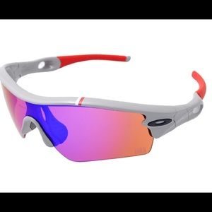 Oakley - TEAM USA Radar Path - Grey / Blue Iridium